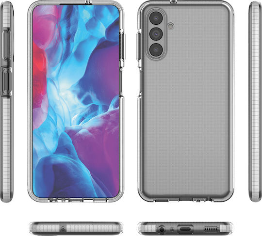 Hurtel Spring Back Cover Σιλικόνης 1mm Μαύρο (Galaxy A13 5G)