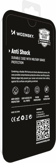 Hurtel Anti Shock Armored Back Cover Silicon Set cu Geam Transparent (Galaxy A13 5G)