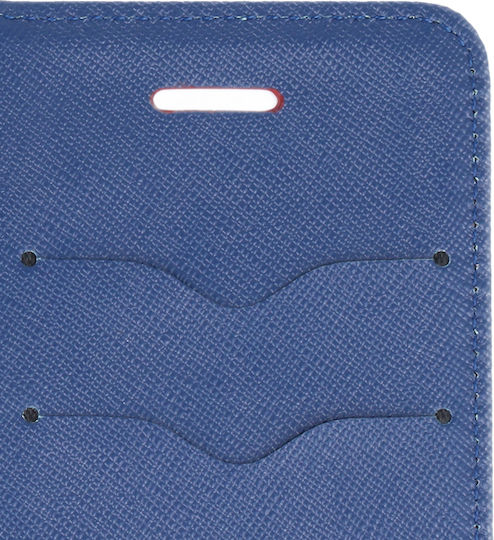 Fancy Brieftasche Synthetisches Leder Rot (Realme 9i)