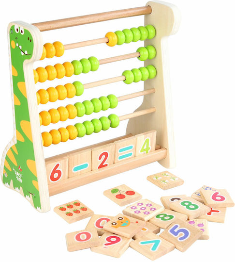 Lucy & Leo Δεινόσαυρος Abacus made of Wood for 3+ years Years Old