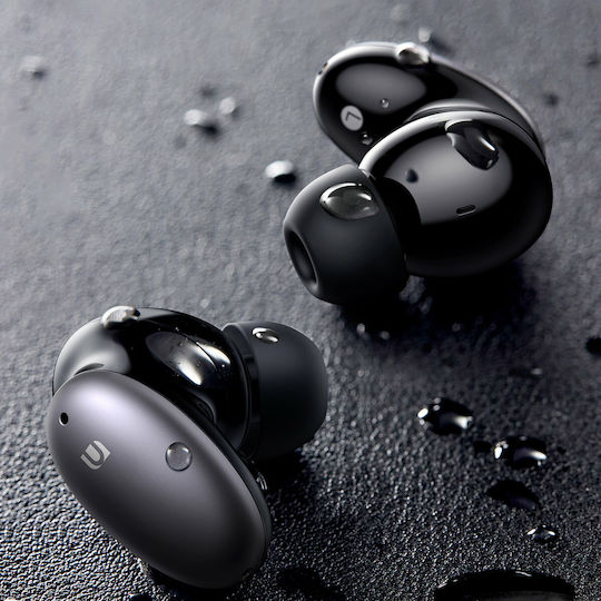 Ugreen HiTune X6 In-ear Bluetooth Handsfree Ακουστικά με Αντοχή στον Ιδρώτα και Θήκη Φόρτισης Μαύρα