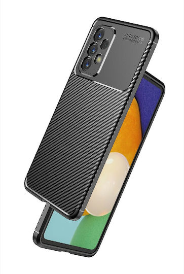Ancus AutoFocus Carbon Fiber Back Cover Plastic Black (Galaxy A33 5G)