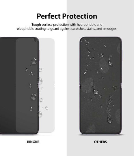 Ringke Protective Foil Displayschutzfolie 2Stück (Galaxy Z Flip4)