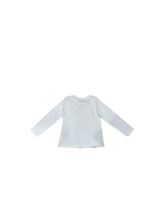 Guess Kids Blouse Long Sleeve White