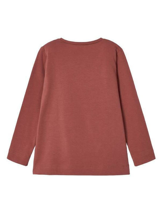 Mayoral Kids Blouse Long Sleeve Burgundy