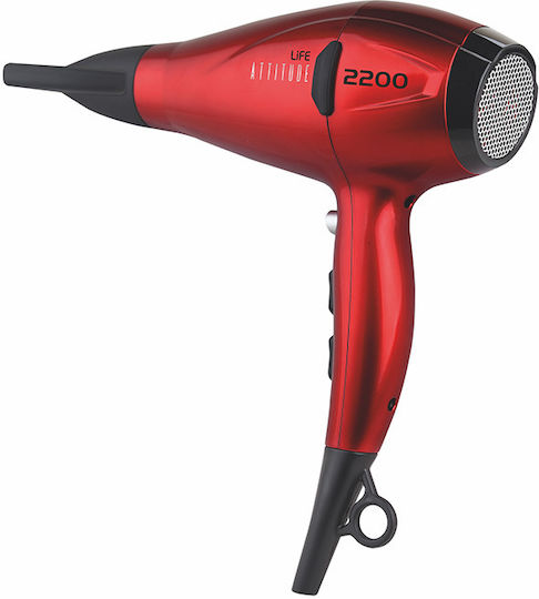 Life Attitude Hairdryer Haartrockner mit Diffusor 2200W