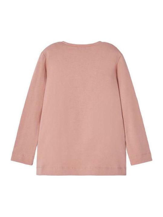 Kids' Shirt Long Sleeve Pink Enjoy