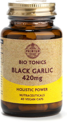 Bio Tonics Black Garlic 420mg 40 κάψουλες