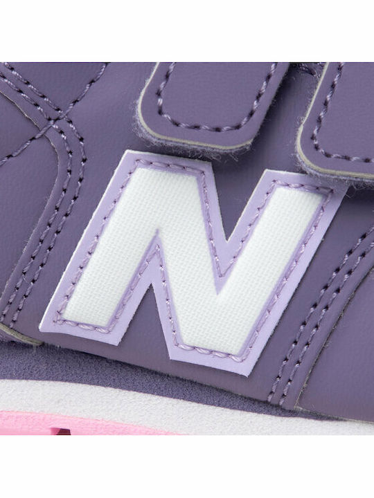 500 Classics Kids Sneakers with Scratch Purple