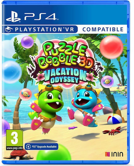 Puzzle Bobble 3D: Vacation Odyssey Стандартно Издание PS4 Игра