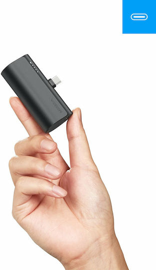 Veger V0556 Power Bank 5000mAh 20W με Θύρα USB-C Power Delivery Μαύρο