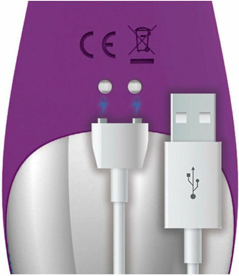 Action No 11 G-spot Flap & Rabbit Vibrator Δονητής Rabbit 20.6cm Purple