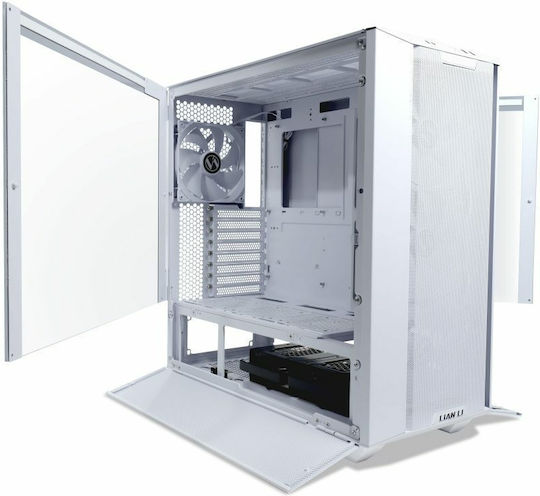 Lian Li Lancool III Gaming Midi Tower Computer Case with Side Window White