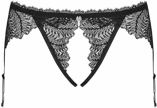 Obsessive Romanesa Ζαρτιέρες με Δαντέλα Black