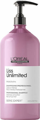 L'Oreal Professionnel Serie Expert Liss Unlimited Σαμπουάν Λείανσης για Όλους τους Τύπους Μαλλιών 1500ml