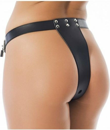 Rimba Bondage Play Rimba – Chastity Briefs with Padlocks & Plug Inside R7243.5