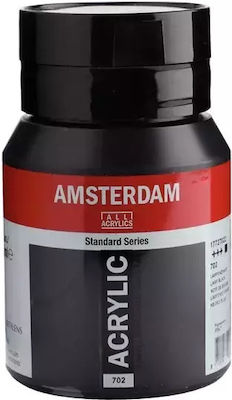 Royal Talens Amsterdam All Acrylics Standard Acrylic Paint Set Lamp Black 702 1000ml 1pcs 17717022