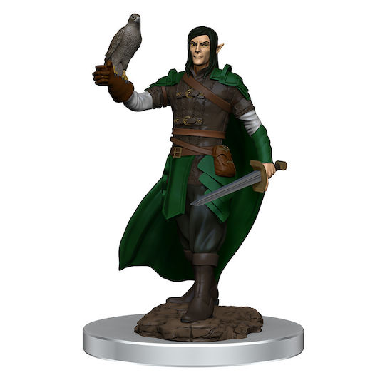 WizKids Dungeons & Dragons Nolzur's Marvelous Miniatures - Elf Ranger Male Unpainted Figure
