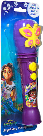 eKids Μικρόφωνο Karaoke Ασύρματο Encanto EN-070 Μωβ