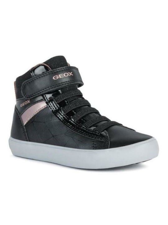 Geox Kinder-Sneaker Hoch Anatomisch Schwarz