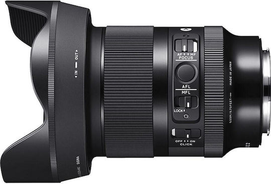Sigma Full Frame Camera Lens 20mm f/1.4 DG DN Art Ultra-Wide Zoom for Leica L Mount Black