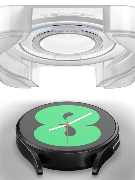 Spigen EZ Fit Tempered Glass for the Galaxy Watch 4 40mm 2pcs AGL05340
