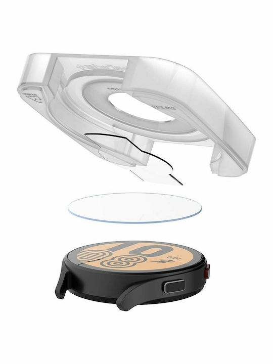 Spigen EZ Fit Tempered Glass for the Galaxy Watch 4 44mm 2pcs AGL05339
