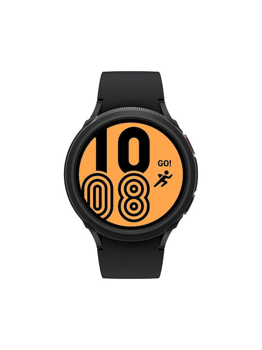 Spigen Liquid Air Silicone Case in Black color for Galaxy Watch 4 40mm