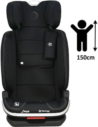 Bebe Stars Leon Plus Baby Car Seat i-Size with Isofix Black