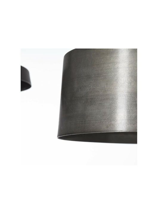 Brilliant Pendant Light Two-Light for Socket E27 Gray