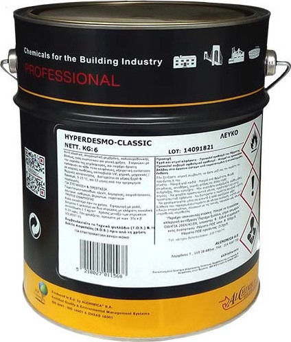 Alchimica Hyperdesmo Classic Elastomer Epoxy Sealing Polyurethan 6kg Rot