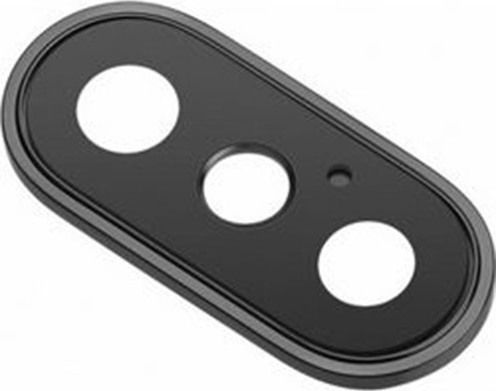 Τζαμάκι Κάμερας με Πλαίσιο Μαύρο για iPhone XS Max