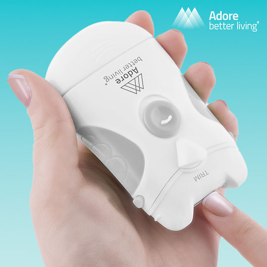 Adore Electric Foot File for Heels & Nails Better Living Nailzel Trim