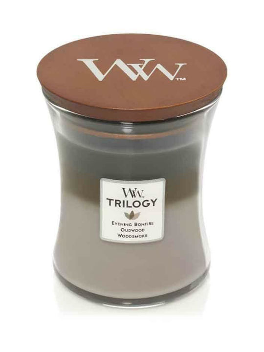 WoodWick Scented Candle Jar Brown 275gr 1pcs