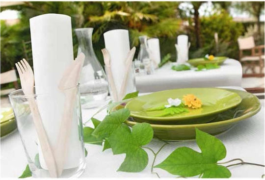 Fato Luxury Napkin 1-Ply White 33x33cm 100pcs 3pcs