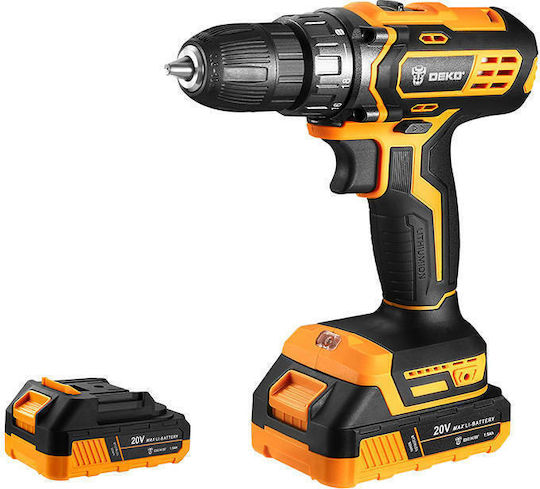 Deko Δραπανοκατσάβιδο Μπαταρίας Brushless 20V 2x2Ah