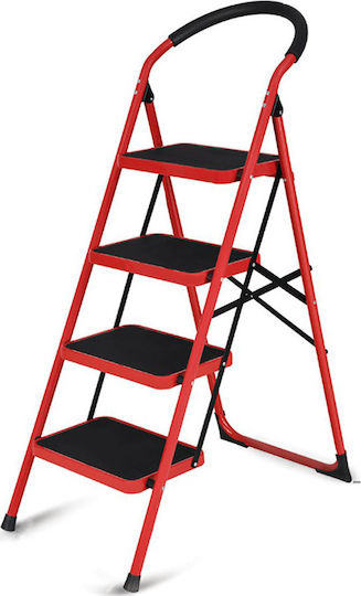 Krausmann Step Ladder iron 4 Stair