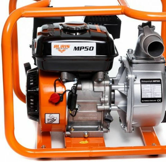 Ruris MP50 Pompa de apă de suprafață pe benzină cu aspirație automată 7hp