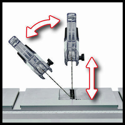 Einhell TE-TS 36/210 Li-Solo Bandsäge mit Sägeblattdurchmesser 210mm & Schnittgeschwindigkeit 3800Umdrehungen pro Minute