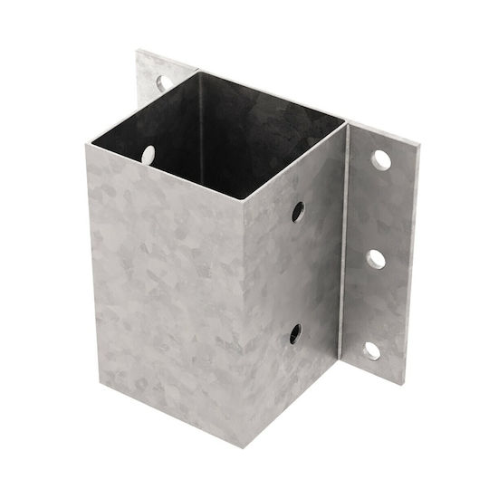 Showood Suporturi pentru Pergolă Galvanizat 7.1x7.1cm 1buc