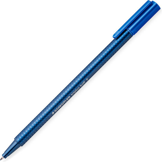 Staedtler Triplus Ball Pen Ballpoint 1mm Blue with Blue Ink