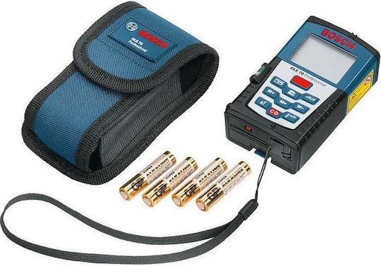 Bosch Laser Distance Meter Μετρητής Αποστάσεων DLE70 + Τρίποδο BS150 with Range up to 70m