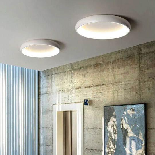 VK Lighting Deckenleuchte 46cm Gray mit Integrierter LED