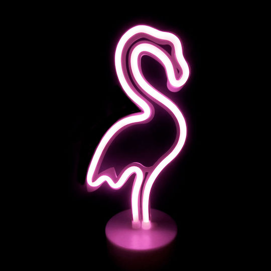 Aca Decorative Lamp Flamingo Pink