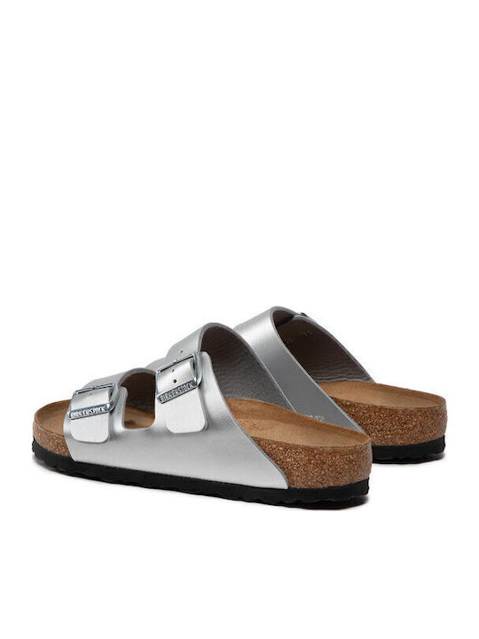 Arizona Women's Flat Sandals in Silver Color Regular Fit