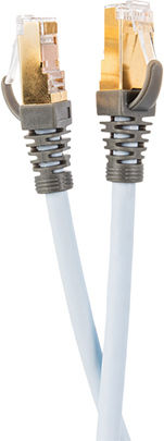Supra S/FTP Cat.8.1 Καλώδιο Δικτύου Ethernet 1m Λευκό