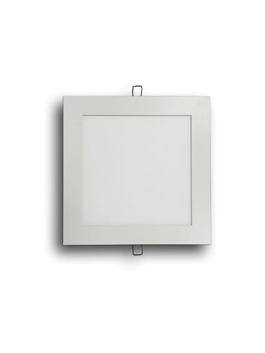 Atman Platz Vertieft LED Panel 20W mit Natürliches Weiß Licht 4000K