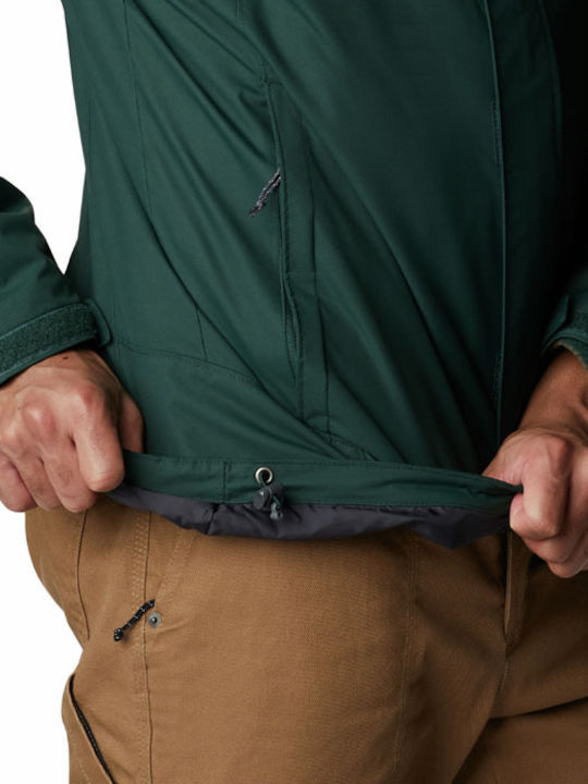 Bugaboo II 3 in 1 Men's Winter Jacket Waterproof Green
