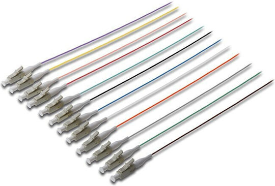 Digitus Fiber Optic Cable LC-LC 2m Multicolour 12pcs