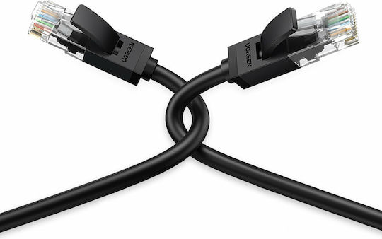 Ugreen Flat U/UTP Cat.6 (Gigabit) Network Cable Ethernet 5m Black
